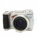 【中古】KYOCERA 京セラ FINECAM コンパクトデジタルカメラ 動作品 動作確認済 SDカード付き シルバーカラー M400R /MW ■GY11 その他 【ベクトル 古着】 250615