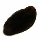 【中古】ノーブランド ティペット マフラー ファー 毛皮 フォックス 茶色 ブラウン /XZ レディース 【ベクトル 古着】 250605