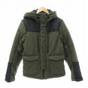 【中古】ハイベック HIBECK 中綿ジャケット ブルゾン 1 カーキ /JS メンズ 【ベクトル 古着】 250612