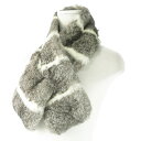 【中古】ノーブランド ファーマフラー ティペット ラビットファー 毛皮 茶 ブラウン /AO4 ■GY18 レディース 【ベクトル 古着】 250617