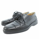【中古】バリー BALLY ROMEDO ビジネスシューズ ダービー 外羽根 レザー 7.5 26.0cm 黒 ブラック /HO ■GY11 メンズ 【ベクトル 古着】 250620