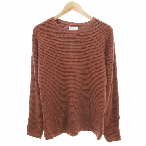 【中古】サタデーズ ニューヨークシティ Saturdays NYC ニット セーター 長袖 XS 茶 ブラウン /UD メンズ 【ベクトル 古着】 250625 【中古】サタデーズ ニューヨークシティ Saturdays NYC ニット セーター 長袖 XS 茶 ブラウン /UD メンズ 【ベクトル 古着】 250625
