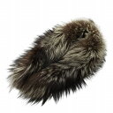 【中古】ノーブランド ティペット マフラー ファー 毛皮 フォックス 茶色 ブラウン 白 ホワイト /XZ ■GY18 レディース 【ベクトル 古着】 2506...
