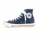 【中古】コンバース CONVERSE ALL STAR US COLORS HI U.S. ORIGINATOR スニーカー シューズ ハイカット 25cm 青 ブルー アイボリー 1SD167 /OU メンズ 【ベクトル 古着】 250702
