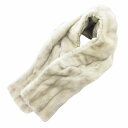 【中古】ノーブランド ティペット 毛皮マフラー ショール サファイアミンクファー 白 ホワイト /GV レディース 【ベクトル 古着】 250703