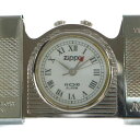 【中古】ジッポー ZIPPO PRECISION POCKET CLOCK ジャンク品 ライター型 置時計 ウォッチ No.0042 HX クォーツ ローマン ...