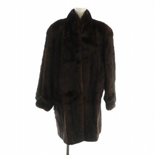 【中古】ノルカ ロシアンミンク SOJUZPUSHNINA NORKA RUSSIAN MINK 毛皮 コート ミンクファー ミドル 総裏地 F 茶 ブラウン ■GY18 /MQ レディース 【ベクトル 古着】 250625 【中古】ノルカ ロシアンミンク SOJUZPUSHNINA NORKA RUSSIAN MINK 毛皮 コート ミンクファー ミドル 総裏地 F 茶 ブラウン ■GY18 /MQ レディース 【ベクトル 古着】 250625
