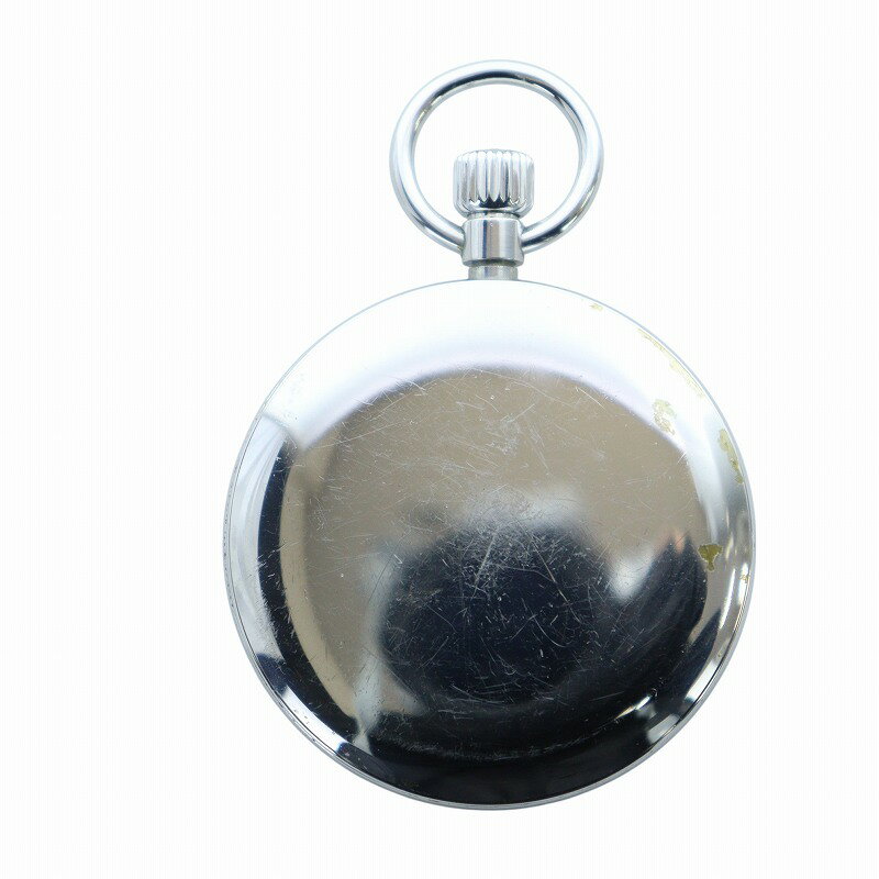 【中古】セイコー SEIKO PRECISION プレシジョン 懐中時計 ウォッチ 手巻き 15石 ラウンド シルバー色 9119-0020 ■GY18 /MQ その他 【ベクトル 古着】 250703