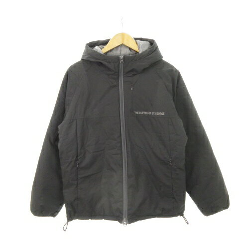 【中古】ザダファーオブセントジョージ THE DUFFER OF ST. GEORGE 中綿ジャケット ダブルジップ フーディー ドロスト ロゴ M 黒 ブラック /AH21 ■GY43 メンズ 【ベクトル 古着】 250707 【中古】ザダファーオブセントジョージ THE DUFFER OF ST. GEORGE 中綿ジャケット ダブルジップ フーディー ドロスト ロゴ M 黒 ブラック /AH21 ■GY43 メンズ 【ベクトル 古着】 250707