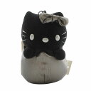 【中古】サンリオ ご当地キティ 箱根大涌谷限定 黒たまご ハローキティ 人形 ぬいぐるみ キーホルダー 黒 ブラック /XZ ■GY11 その他 【ベクトル 古着】 250627