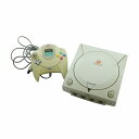 【中古】セガ SEGA ジャンク品 ドリームキャスト 家庭用 ゲーム機 本体 ロゴ グレー HKT-7100 ■GY11 /MQ その他 【ベクトル 古着】 250710