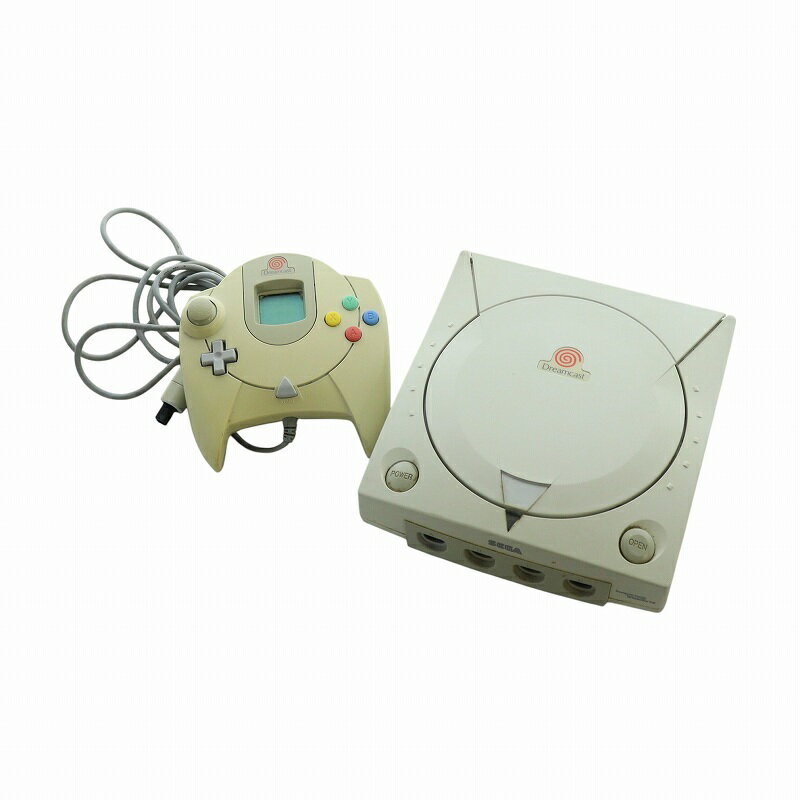 【中古】セガ SEGA ジャンク品 ドリームキャスト 家庭用 ゲーム機 本体 ロゴ グレー HKT-7100 ■GY11 /MQ その他 【ベクトル 古着】 250710