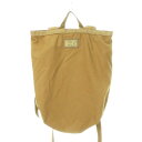 【中古】ミステリーランチ MYSTERY RANCH リュックサック バックパック デイパック ロゴ キャンバス ベージュ 茶 ブラウン /AH21 ■GY18 メンズ 【ベクトル 古着】 250714(4)