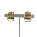 【中古】サルヴァトーレフェラガモ Salvatore Ferragamo イヤリング アクセサリー 両耳用 クリップ式 ヴァラ ロゴ ゴールド色 ■GY18 /MQ レディース 【ベクトル 古着】 250708