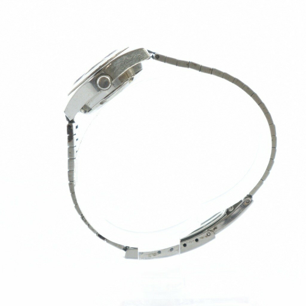 【中古】セイコー SEIKO 腕時計 ウォッチ 自動巻き ロゴ 青文字盤 カレンダー付き シルバー色 2205-0461 ■GY11 /MQ メンズ 【ベクトル 古着】 250826