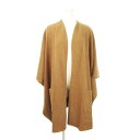 【中古】ペンドルトン PENDLETON カーディガン ニット トッパー 七分袖 ドルマンスリーブ ロング ウール ONE 茶 ブラウン /MN12 ■GY18 レディース 【ベクトル 古着】 250814