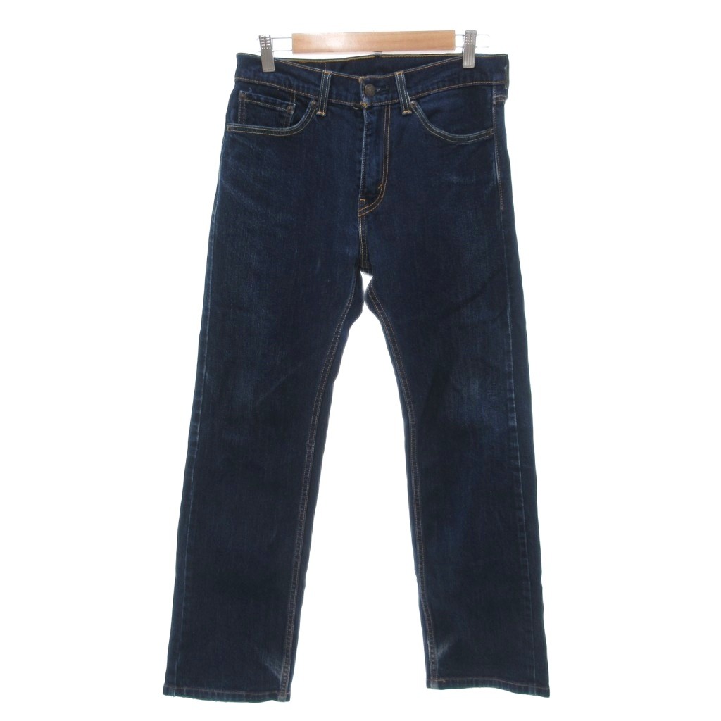 【中古】リーバイス Levi's レギュラーフィット デニムパンツ ジーンズ ロゴ W29 L32 インディゴブルー 00505-1550 /JS ■GY18 レディース 【ベクトル 古着】 250821