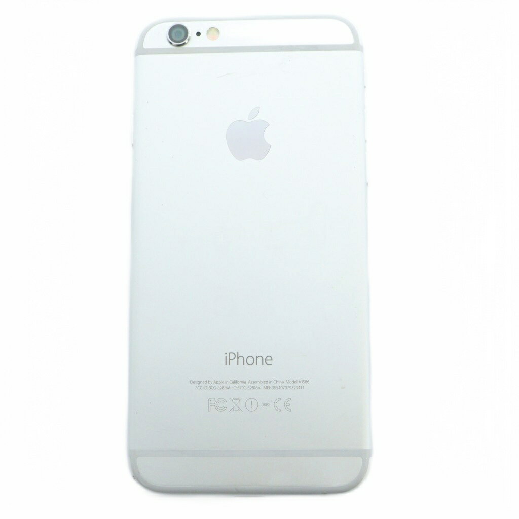 【中古】アップル Apple iPhone6 携帯電話 スマートフォン A1586 本体 64GB 4.7インチ 初期化・動作確認済 シルバー色 ■GY11 /MQ その他 【ベクトル 古着】 251108
