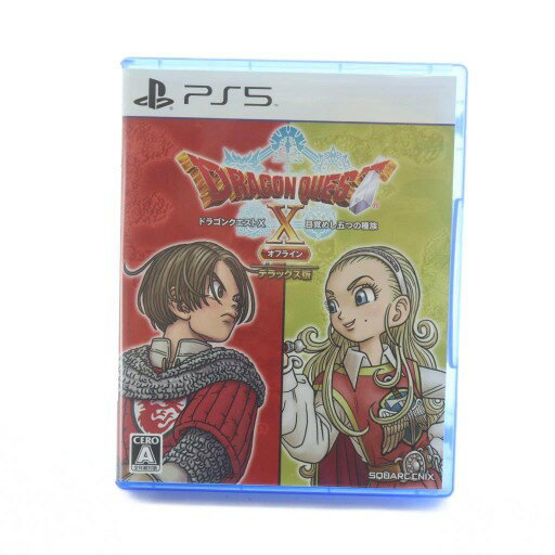 【中古】ドラゴンクエストX 目覚めし五つの種族 オフライン デラックス版 ゲームソフト ロゴ 全年齢対象 CERO A PS5 動作未確認 ELJM30105 ...
