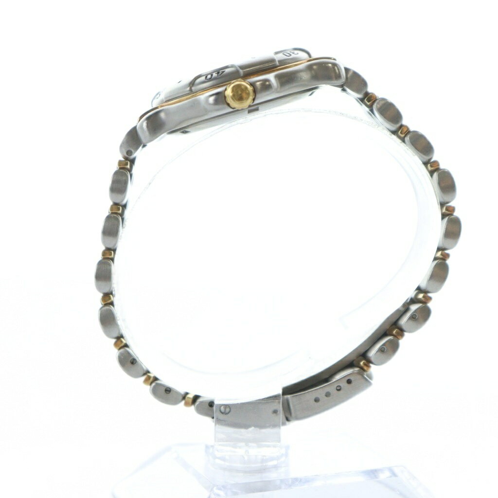 【中古】タグホイヤー TAG HEUER 6000シリーズ WH5253-K1 クロノメーター 腕時計 ウォッチ 自動巻き デイト カレンダー付き シルバー色 緑文字盤 ■GY18 /MQ メンズ 【ベクトル 古着】 250928