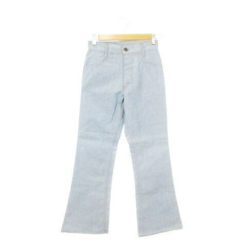【中古】リーバイス Levi's デニム ジーンズ フレア ブーツカット 男の子 ボーイズ STUDENT W27 青 ライトブルー /AH7 ■GY11 キッズ 【ベクトル 古着】 251010