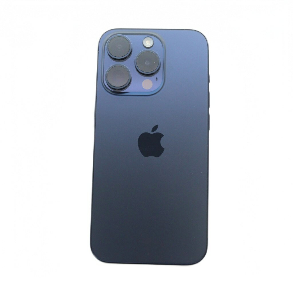 【中古】アップル Apple iPhone 15 Pro アイフォン 携帯電話 スマートフォン スマホ 本体 ロゴ 512GB SIMフリー MTUL3J/A 紺 ネイビー ■GY20 /MQ その他 【ベクトル 古着】 251028