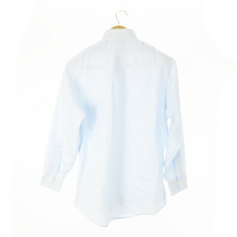 【中古】ブルックスブラザーズ BROOKS BROTHERS ワイシャツ Yシャツ ボタンダウン 長袖 ポケット スーピマ綿 14.5-31 L 青 ブルー /CK4 ■GY99 メンズ 【ベクトル 古着】 251104