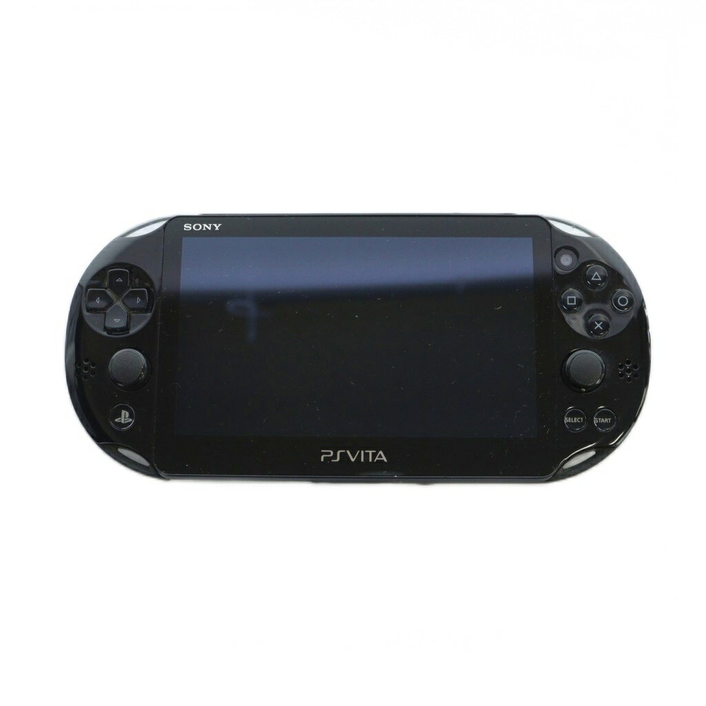 【中古】ソニー SONY PSVITA プレイステーションヴィータ ゲーム機 本体 ロゴ PCH-2000 黒 ブラック ■GY18 /MQ その他 【ベクトル 古着】 251110