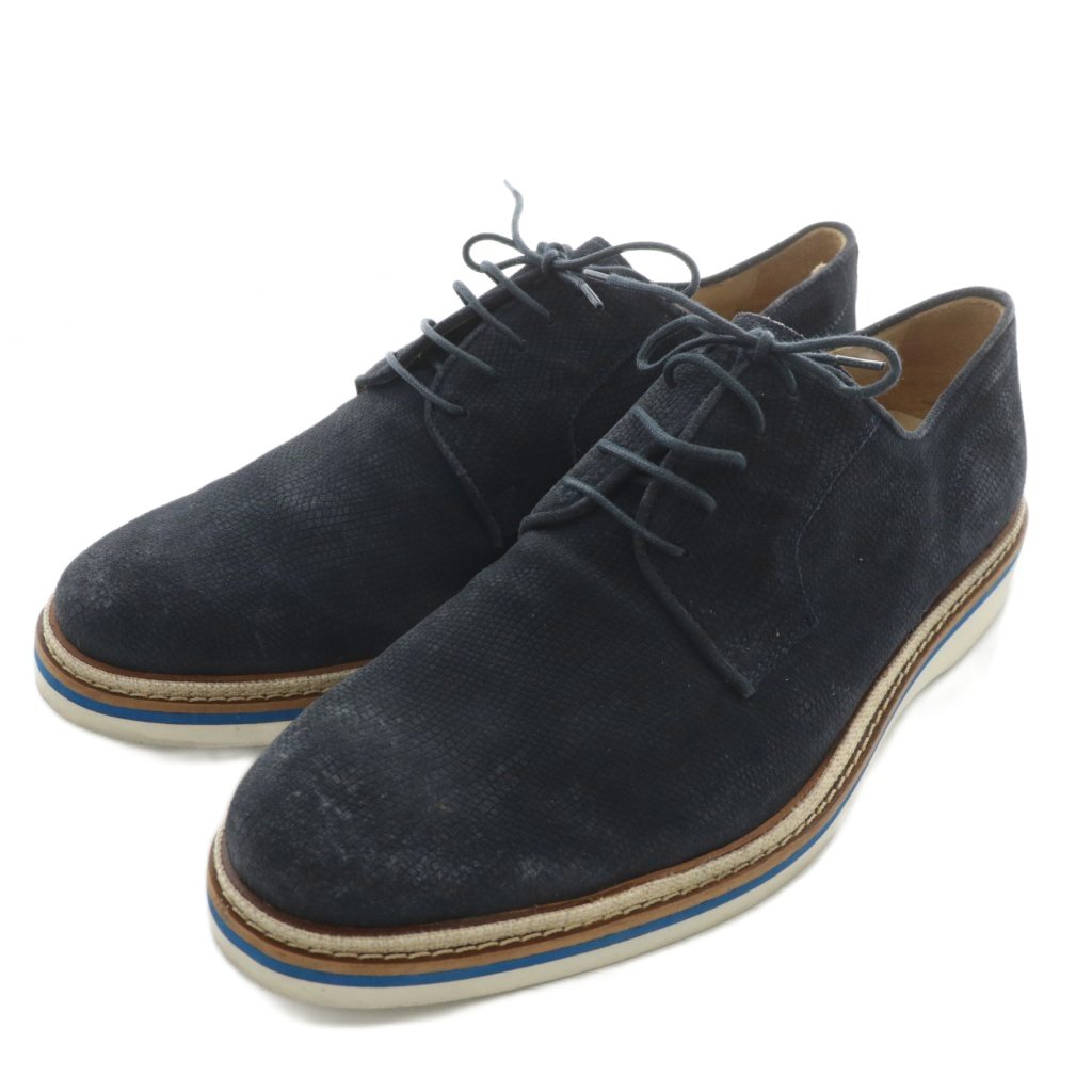 【中古】ゴールドブラザーズ Gold Brothers ビジネスシューズ ドレス スエード レースアップ 42 26.5cm..