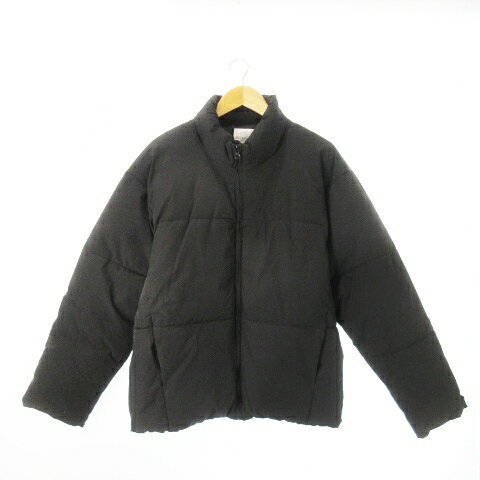 Other - 【中古】ジュンレッド JUNRed 中綿ジャケット ボリューム スタンドカラー ジップアップ M 黒 ブラック /CK9 ■GY99 メンズ 【ベクトル 古着】 251203