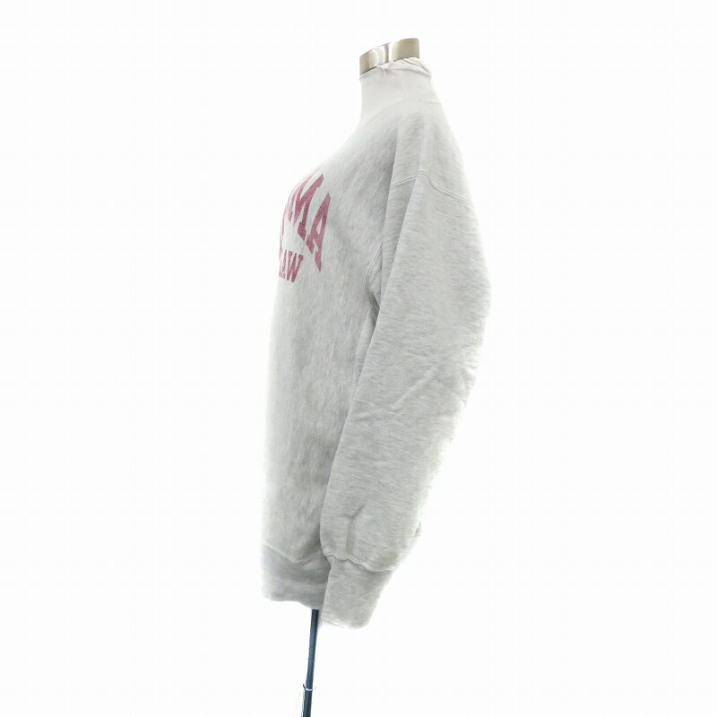 ブランド古着の買取販売ベクトルの【中古】チャンピオン CHAMPION Reverse Weave Sweat 90年代 OKLAHOMA トレーナー 長袖 プリント XXL グレー 赤 レッド /HO28 ■GY01 レディース 【ベクトル 古着】 251202｜アングル2