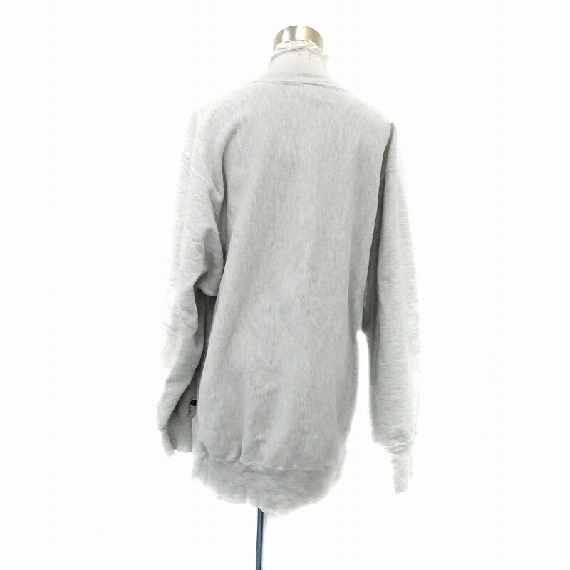 ブランド古着の買取販売ベクトルの【中古】チャンピオン CHAMPION Reverse Weave Sweat 90年代 OKLAHOMA トレーナー 長袖 プリント XXL グレー 赤 レッド /HO28 ■GY01 レディース 【ベクトル 古着】 251202｜アングル3