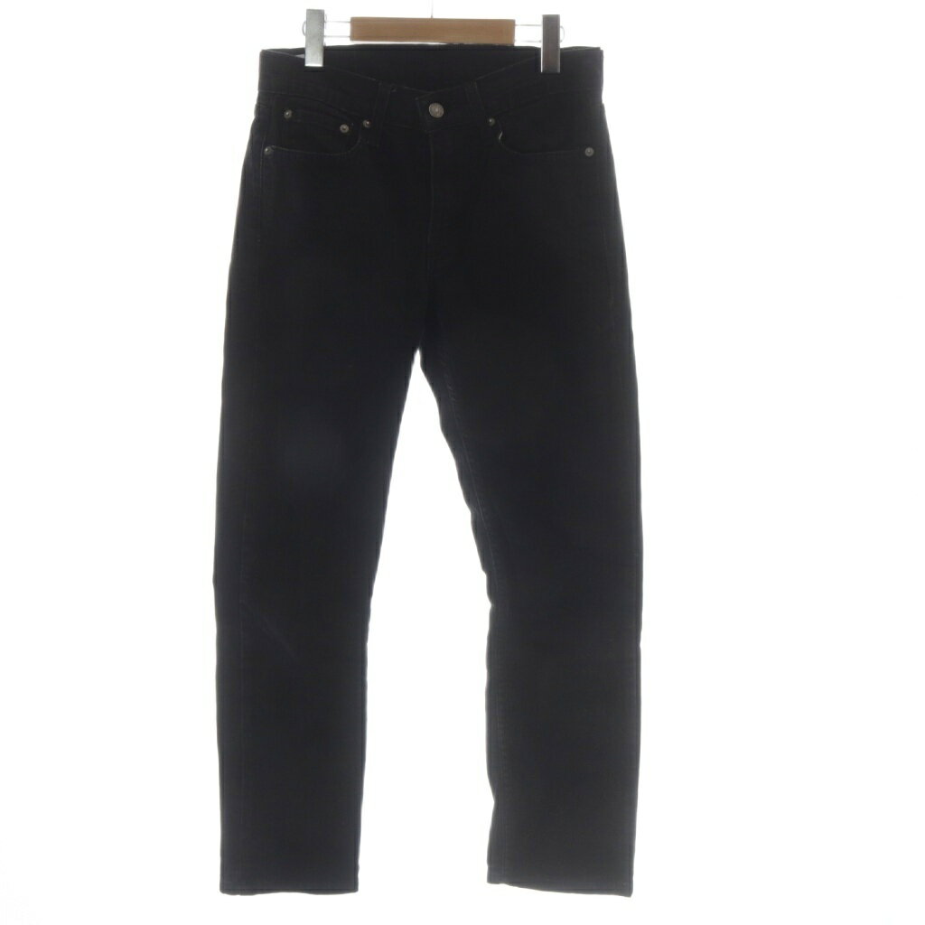 【中古】リーバイス Levi's 514 ジーンズ デニムパンツ ボトムス W28 L32 黒 ブラック /KW ■GY99 レディース 【ベクトル 古着】 251205
