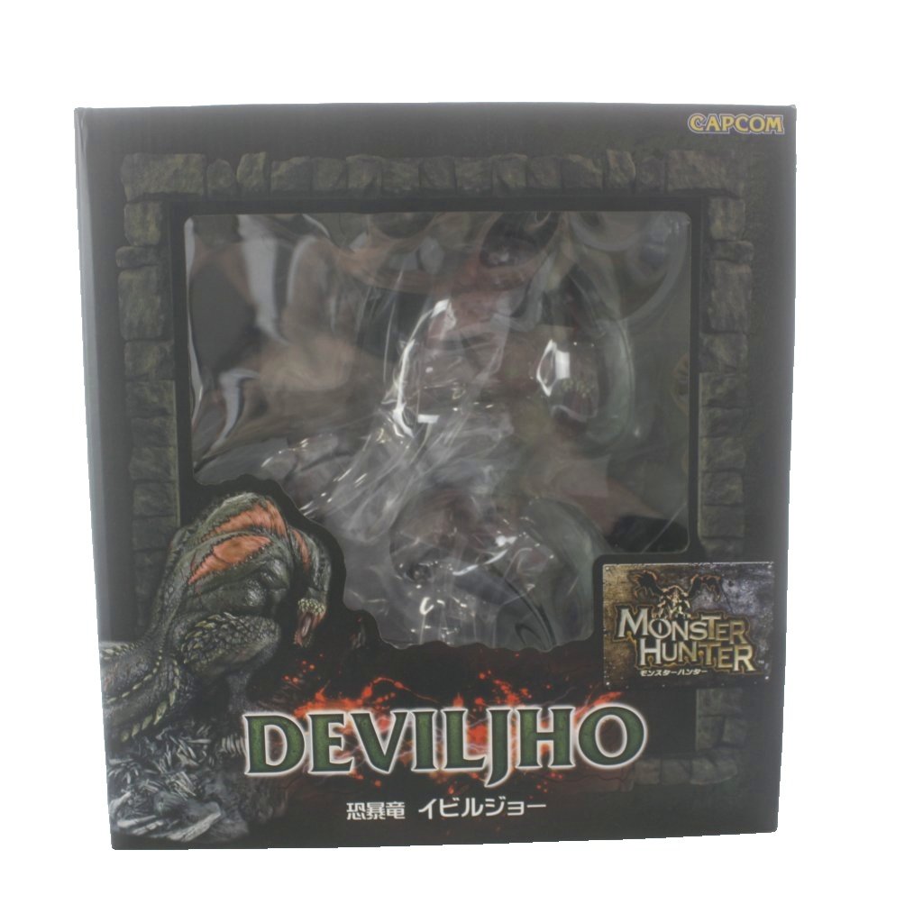 【中古】未使用品 CAPCOM カプコン MONSTER HUNTER モンスターハンター モンハン 恐暴竜 イビルジョー フィギュア 未開封 /MW ■GY20 そ..