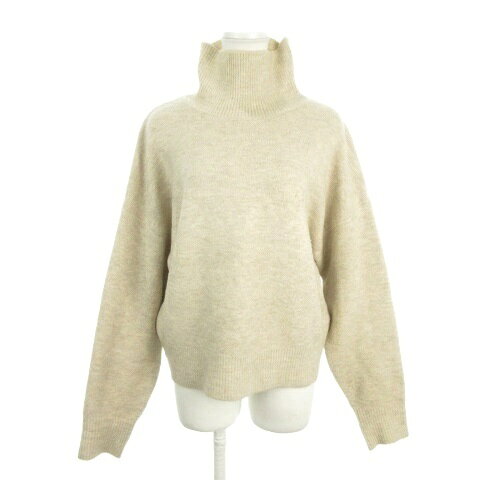 【中古】ザラ ZARA ニット セーター M ベージュ ハイネック 長袖 無地 オーバーサイズ /AH34 ■GY99 レディース 【ベクトル 古着】 260202ブランドザラ ZARA表記サイズM実寸サイズ身幅：56cm　着丈：55cm　ゆき丈：82cm　　素材アクリル ナイロン 羊毛 ポリウレタン色ベージュ状態襟内側に色褪せ、ブランドタグに汚れがありますがその他に目立ったダメージはなく、問題なくご使用いただける商品です。 ※あくまでも中古品ですので掲載写真や記載内容をご確認いただき、ご理解の上ご購入ください。商品のお問い合わせの回答を休止しております。＊各商品ページの商品詳細等をご確認の上ご購入ください。【中古】ザラ ZARA ニット セーター M ベージュ ハイネック 長袖 無地 オーバーサイズ /AH34 ■GY99 レディース 【ベクトル 古着】 260202状態ランク　”AB”詳細については、下記および「状態ランクについて」ページをご覧ください。未使用・新品の商品ほぼ新品同様の商品使用感が少なく、かなり状態の良い商品使用感はあるが、傷や汚れの少ない商品使用感の他、傷や汚れが見られる商品かなり大きな傷みがある難あり商品※S〜CランクはUSED品となりますので、使用感をご理解の上でご入札下さい。状態ランクについてinformationブランドザラ ZARA表記サイズM実寸サイズ身幅：56cm　着丈：55cm　ゆき丈：82cm　　素材アクリル ナイロン 羊毛 ポリウレタン色ベージュ状態襟内側に色褪せ、ブランドタグに汚れがありますがその他に目立ったダメージはなく、問題なくご使用いただける商品です。 ※あくまでも中古品ですので掲載写真や記載内容をご確認いただき、ご理解の上ご購入ください。商品のお問い合わせの回答を休止しております。＊各商品ページの商品詳細等をご確認の上ご購入ください。本商品は一点物です他サイトや店舗にて販売している商品です。多少のお時間差にて欠品になることもございます。予めご了承頂ますようお願い致します。ベクトル・サイズガイドはこちらこの商品と同じブランドの商品を見る