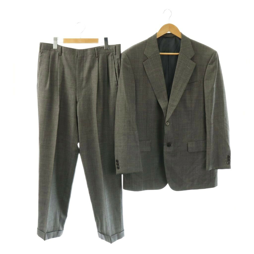 Other - 【中古】エルメネジルドゼニア Ermenegildo Zegna LONNER ロンナー セットアップ スーツ テーラードジャケット パンツ ウール AB6 91 グレー /DO ■GY44 メンズ 【ベクトル 古着】 260509