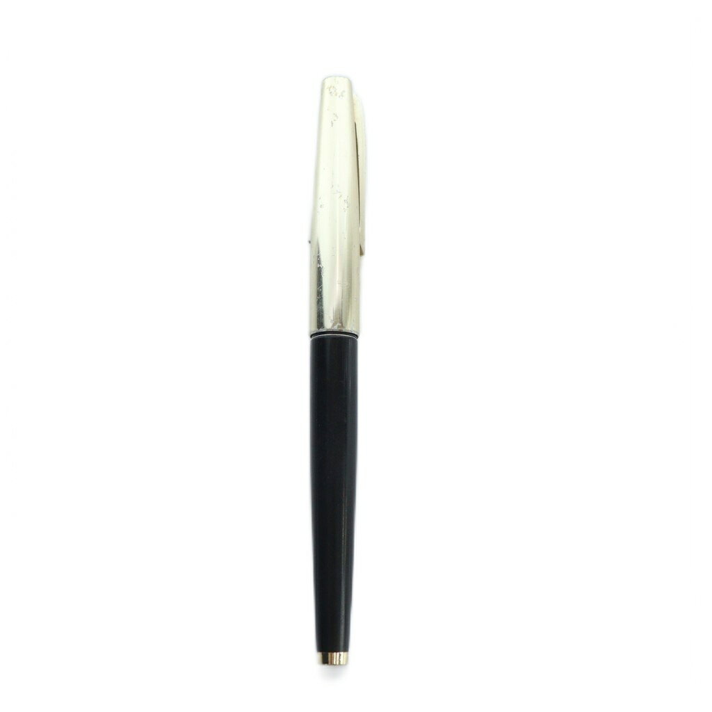 【中古】PILOT パイロット 万年筆 文房具 筆記用具 ロゴ 筆記未確認 黒 ブラック ■...
