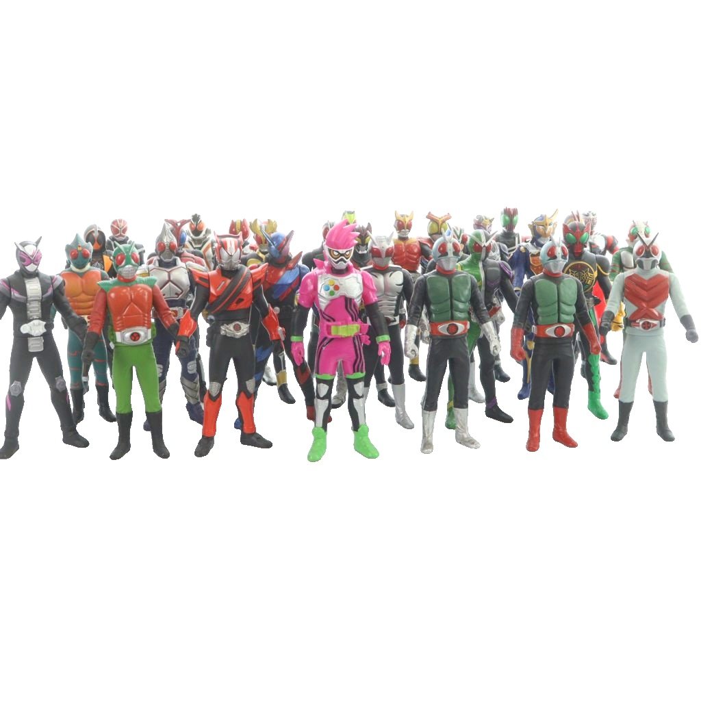 【中古】BANDAI バンダイ 仮面ライダー ライダーヒーローシリーズ RHS ソフビ人形 フィギュア まとめ 33体 ホビー おもちゃ /MW ■GY18 その他 【ベクトル 古着】 260218 3