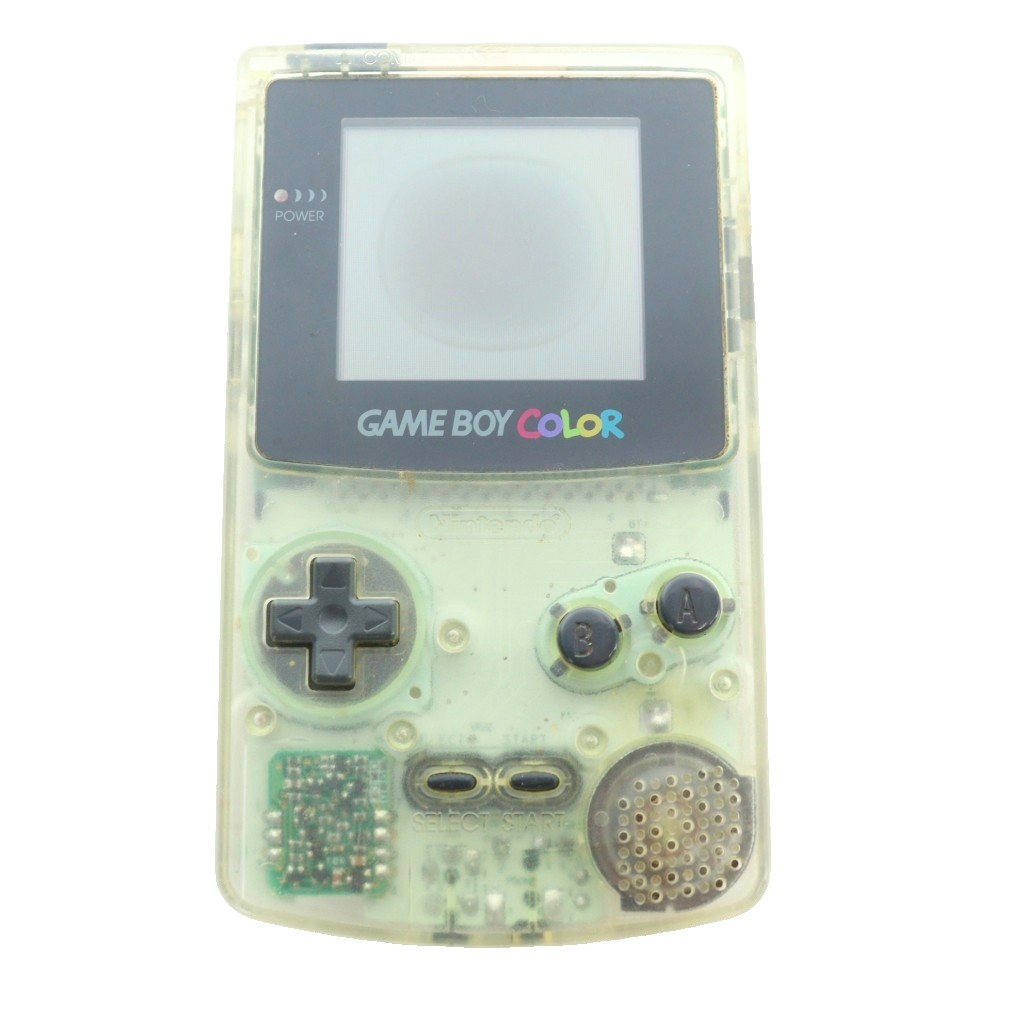 【中古】任天堂 ニンテンドー ゲームボーイカラー NINTENDO GAMEBOY COLOR CGB-001 クリア 画面不良 ジャンク品 /MW ■GY11 その他 【ベクトル 古着】 260709