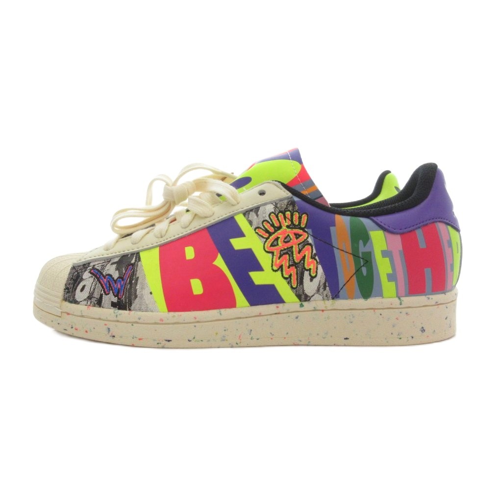 アディダスオリジナルス adidas originals SUPERSTAR PRIDE スーパースター プライド スニーカー シューズ ローカット 26cm レインボーカラー GX6395 /UO レディース 260217
