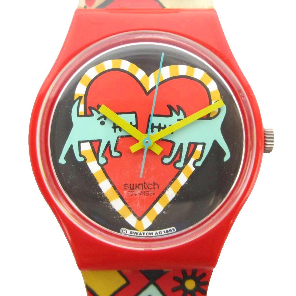 【中古】スウォッチ SWATCH 腕時計 ウ