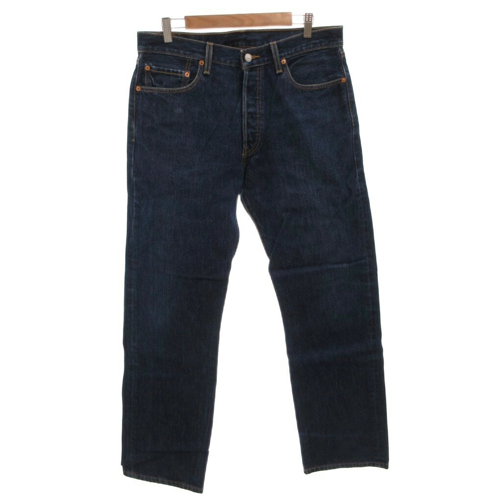 樂天商城 - 【中古】リーバイス Levi's 00501-0115 501 デニムパンツ ジーンズ ボタンフライ ストレート W34 L32 インディゴ /FF ■GY12 メンズ 【ベクトル 古着】 260331