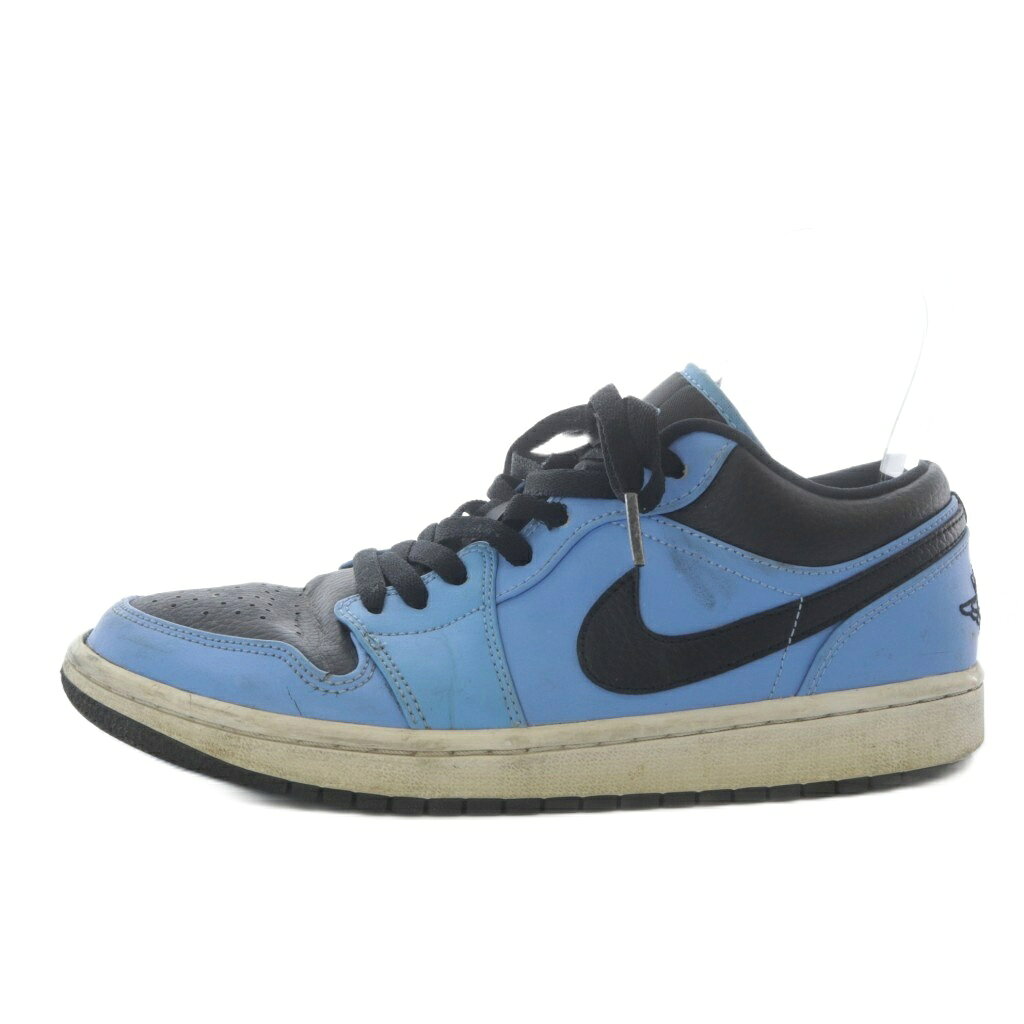 楽天市場】nike air jordan 1 low university blue/blackの通販