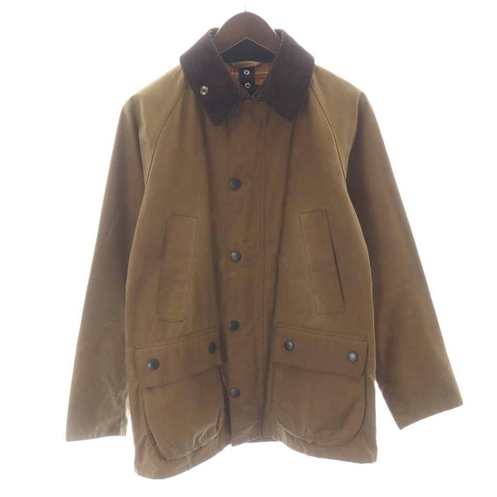 【中古】バブアー Barbour BEDALE SL ビデイル スリムフィット オイルドジャケット 34 茶 ブラウン 1702255 /MW ■GY12 メンズ 【ベクトル 古着】 260317