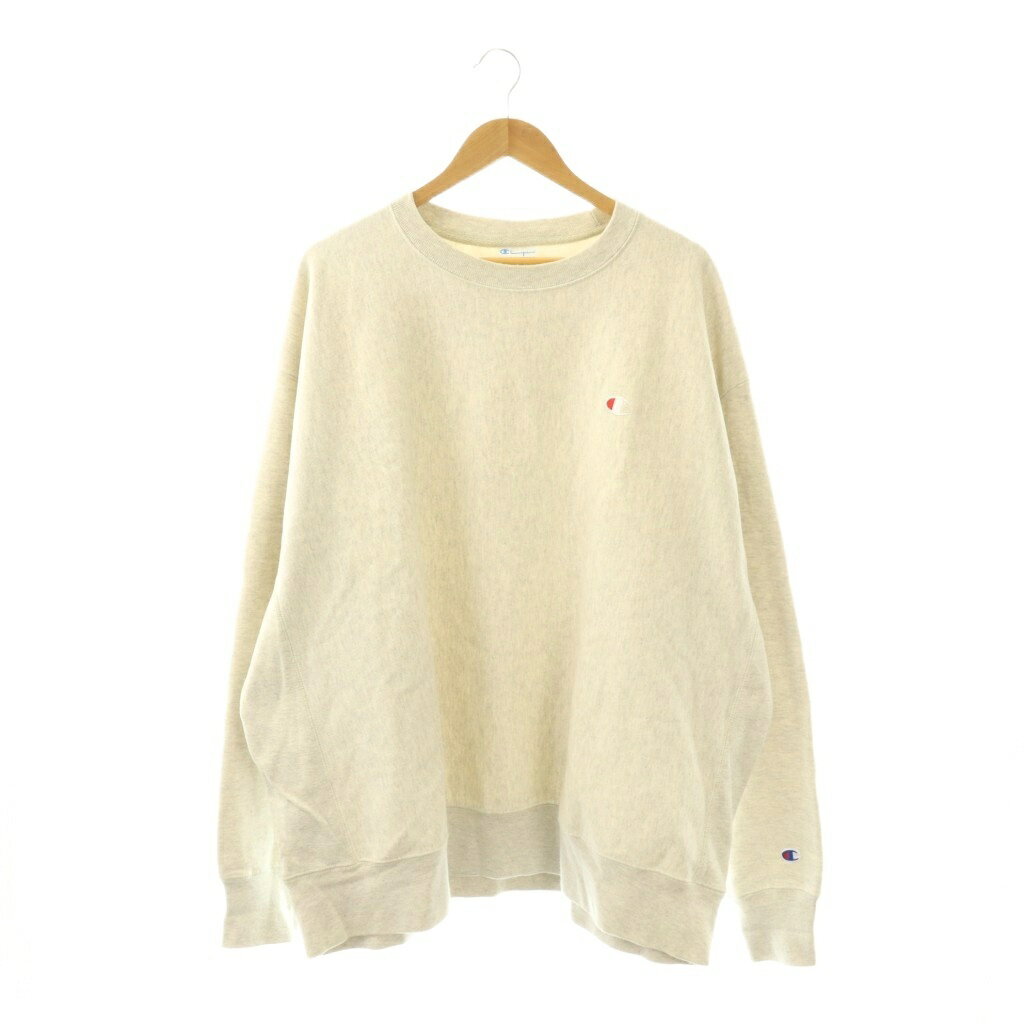 樂天商城 - 【中古】チャンピオン CHAMPION 00's ホンジュラス製 REVERSE WEAVE スウェット トレーナー 長袖 裏起毛 3XL グレー /DO メンズ 【ベクトル 古着】 260326