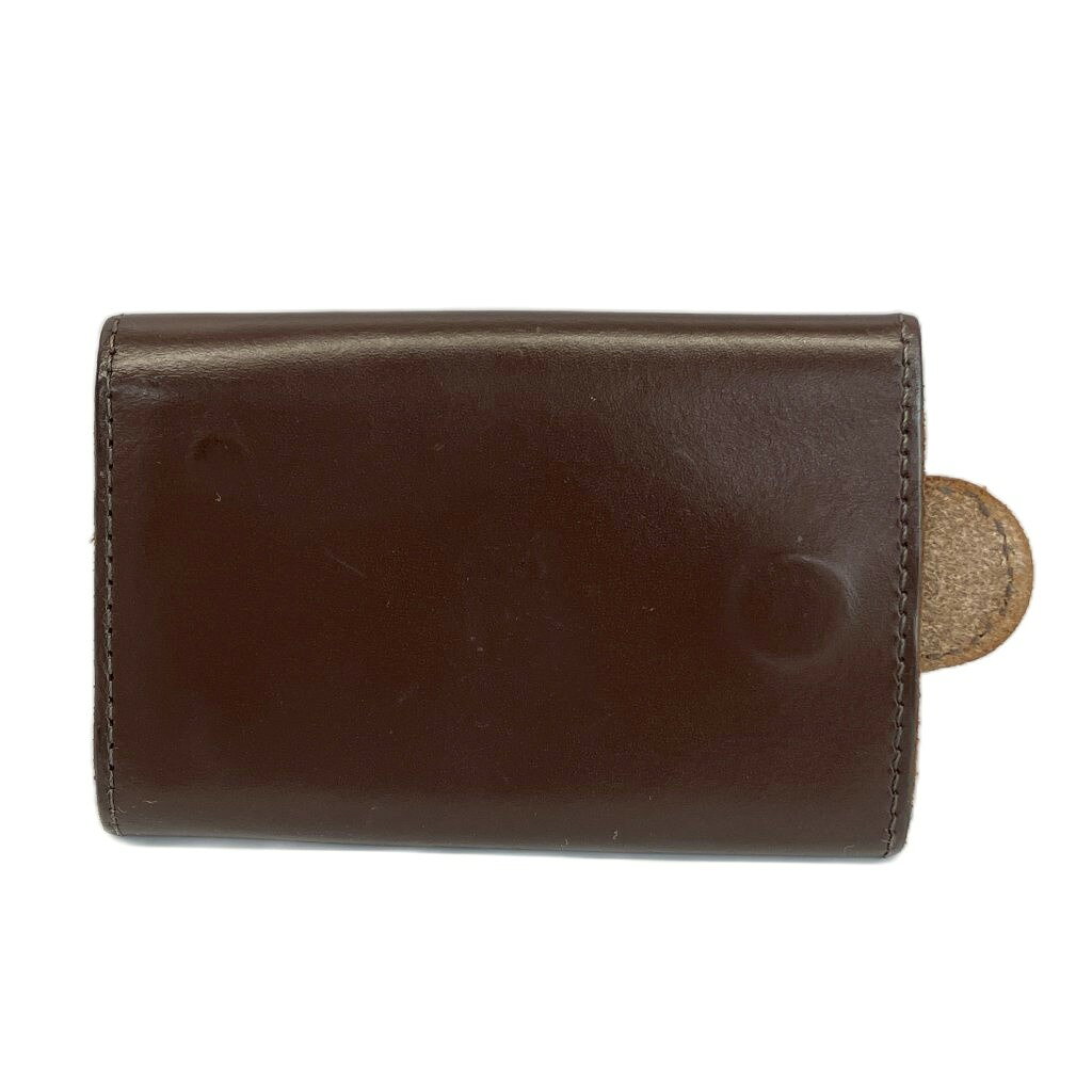 【中古】イルビゾンテ IL BISONTE キーケース キーリング 三つ折り レザー 6連 ロゴ 型押し 茶色 ブラウン /XZ ■GY11 メンズ レディース 【ベクトル 古着】 260407 auc-vector-20845011 ブランド古着の買取販売ベクトル サンプル画像2