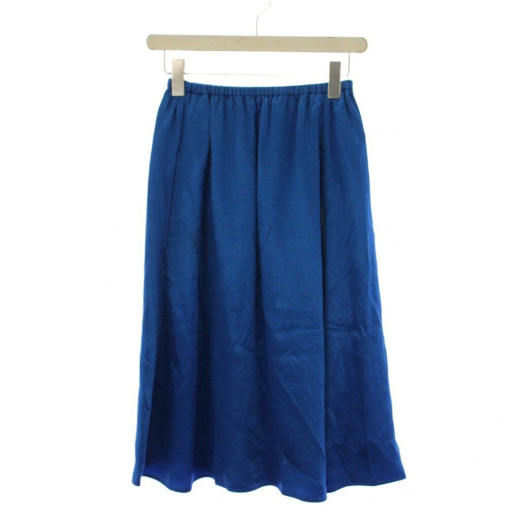 乐天商城 - 【中古】アクネ ストゥディオズ Acne Studios フレアスカート 32 青 ブルー ウエストゴム 無地 ひざ丈 /LP ■GY99 レディース 【ベクトル 古着】 260407