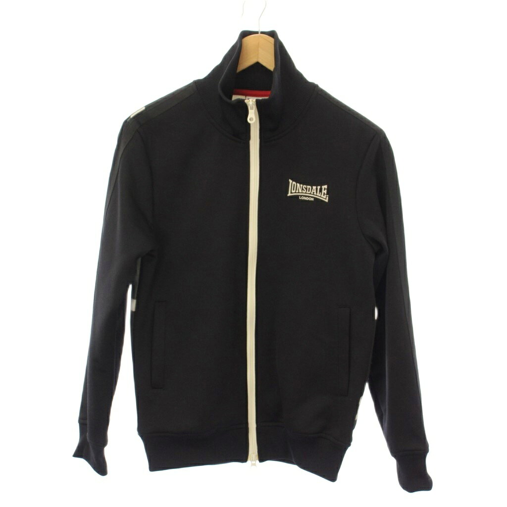 LONSDALE ジップアップジャケット Lサイズ ピンク/ネイビー LONSDALE ロンズデール ナイロンジャケット 秋 冬 ジップアップ メンズ