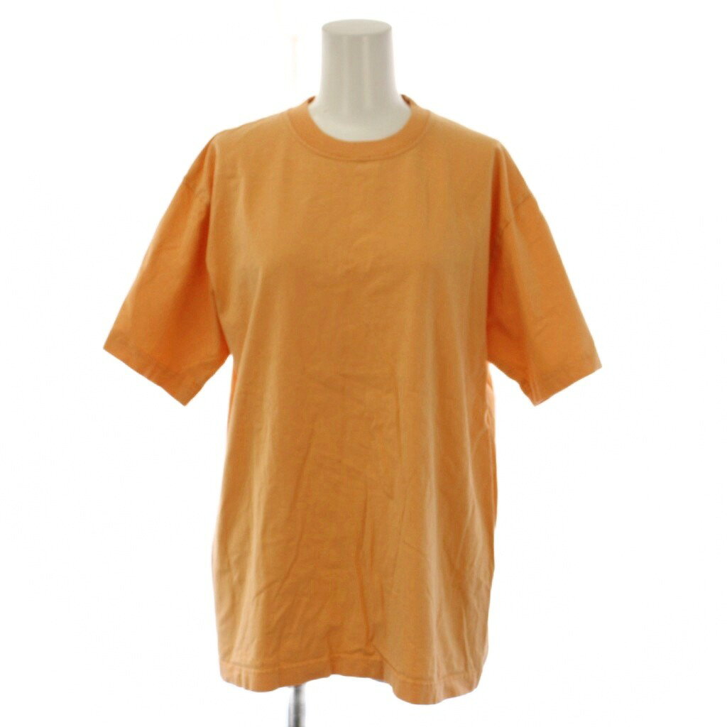 Rakuten - 【中古】ビーフィー TBEEFY-T シャツ カットソー L/G オレンジ 無地 ラウンドネック 半袖 /LP ■GY99 レディース 【ベクトル 古着】 260408