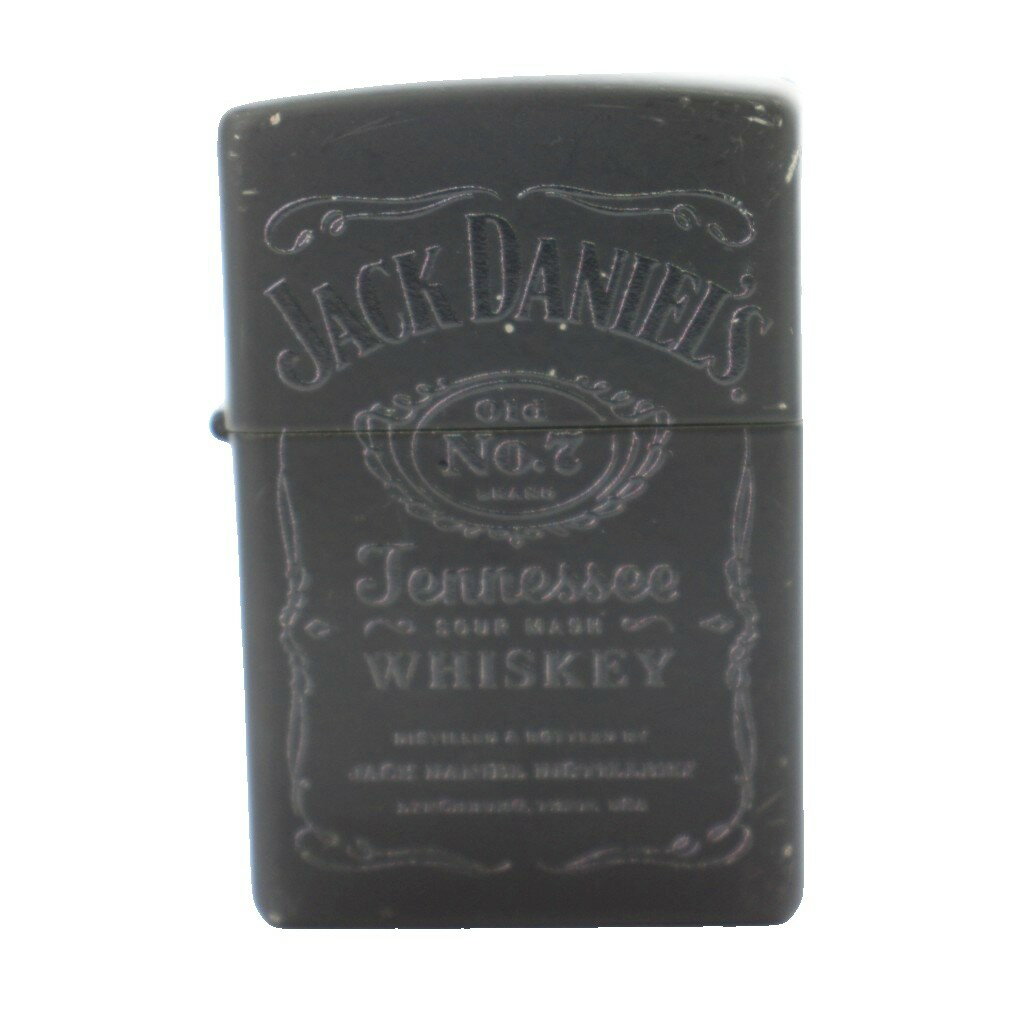 【中古】ジッポー ZIPPO 2022年製 ジャックダニエル Jack Daniel 039 s ターボライター 着火確認済 喫煙具 喫煙グッズ 黒 ブラック シルバーカラー /MW ■GY18 その他 【ベクトル 古着】 260426